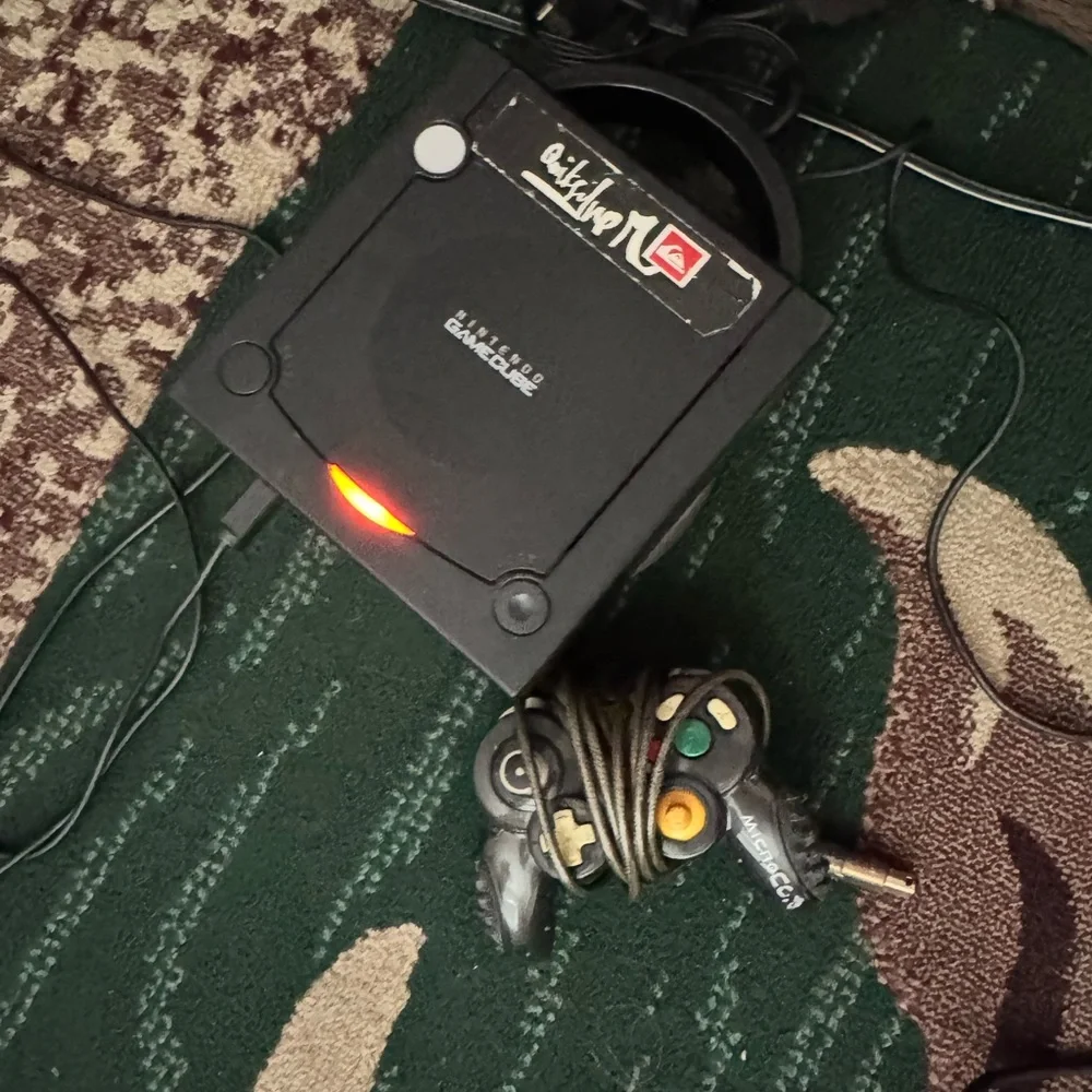 Nintendo GameCube Console with Controller and Dance Pad